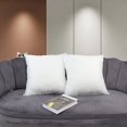 thumbnail image 1 of 2 Piece Non Woven Pillow Core Substitute Polyester Square Pillow Core, 1 of 5