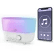 

5-in-1 Humidifier with Aroma Diffuser Speaker Night Light and Clock