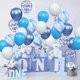 thumbnail image 4 of Blue & White Balloons, 30 pcs, Party Decoration, 4 of 4