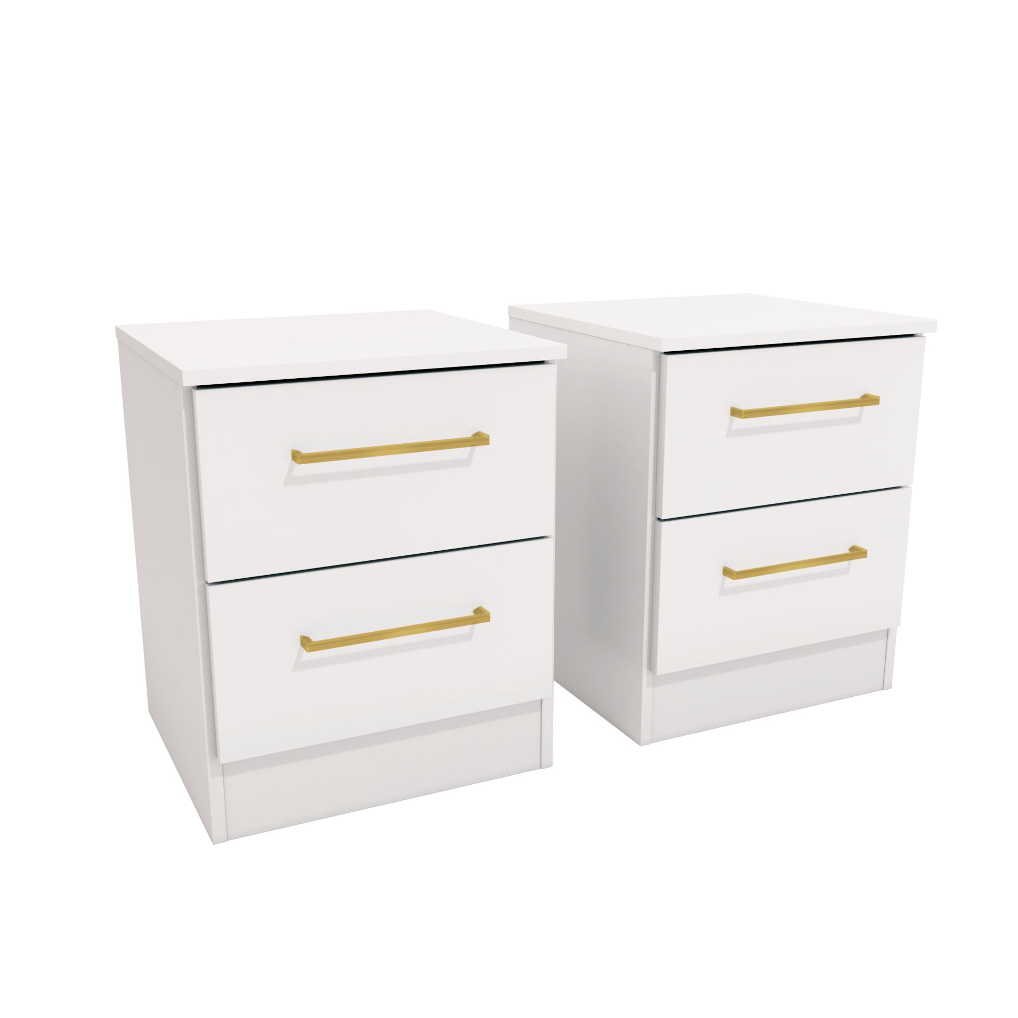 Free Shipping! Kappesberg Jolyne 2 Drawer Nightstand Set of 2