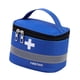 thumbnail image 4 of Bolsa de primeros auxilios, estuche de almacenamiento de emergencia, portátil, profesional, con asa, organizador, bolsa médica para gimnasio, oficina, S Azul, 4 of 9