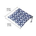 thumbnail image 3 of Xihbxyly Ofertas relámpago de hoy Cojín de pana gruesa de color sólido, cojín de grano de maíz, cojín para silla de comedor, cojín de tatami para oficina de estudiantes, 3 of 3