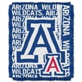 thumbnail image 2 of Arizona OFFICIAL Collegiate "Double Play" Woven Jacquard Throw, 2 of 2