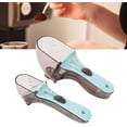 thumbnail image 2 of Adjustable Measuring Spoon, Easy to Safe Kitchen Tools Plastic Measuring Spoon 2PCS for Baking, 2 of 9