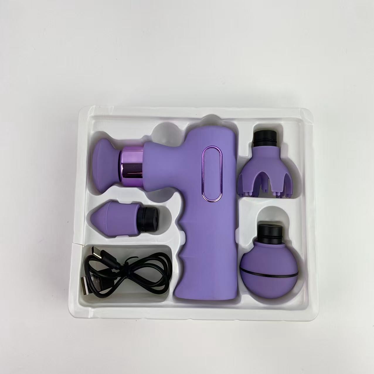 DANEDI Electric massage appliances, namely, electric vibrating massager,Mini Massage Gun, Pocket-Sized Deep Tissue Massager Gun