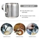 thumbnail image 3 of Jarra espumadora de leche profesional Taza espumadora de leche de acero inoxidable Recipiente espumador de leche, 3 of 6
