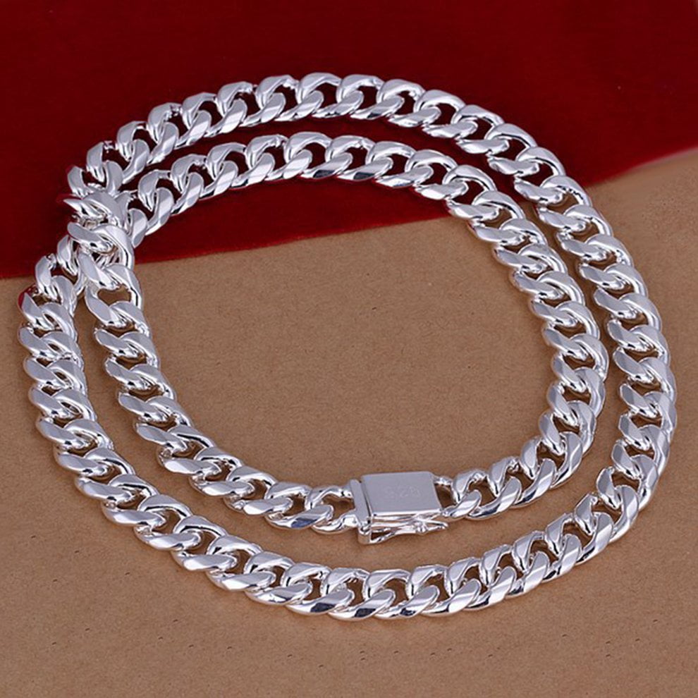 Snake Chain Necklace Men 