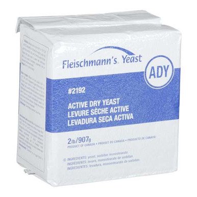 FLEISCHMANNS Levure Active Sèche 907 g