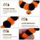 thumbnail image 5 of Collar de gato con temática de Halloween, diseño de campana, Collar de gato de calabaza, decoración del cuello para mascota, 2 uds., 5 of 6