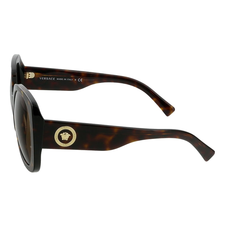 Versace Womens Rectangle Sunglasses - VE 4387 108/73 Havana  display picture 1