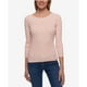 thumbnail image 1 of Tommy Hilfiger Suéter con chal inverso para mujer, rosa, extragrande, 1 of 3