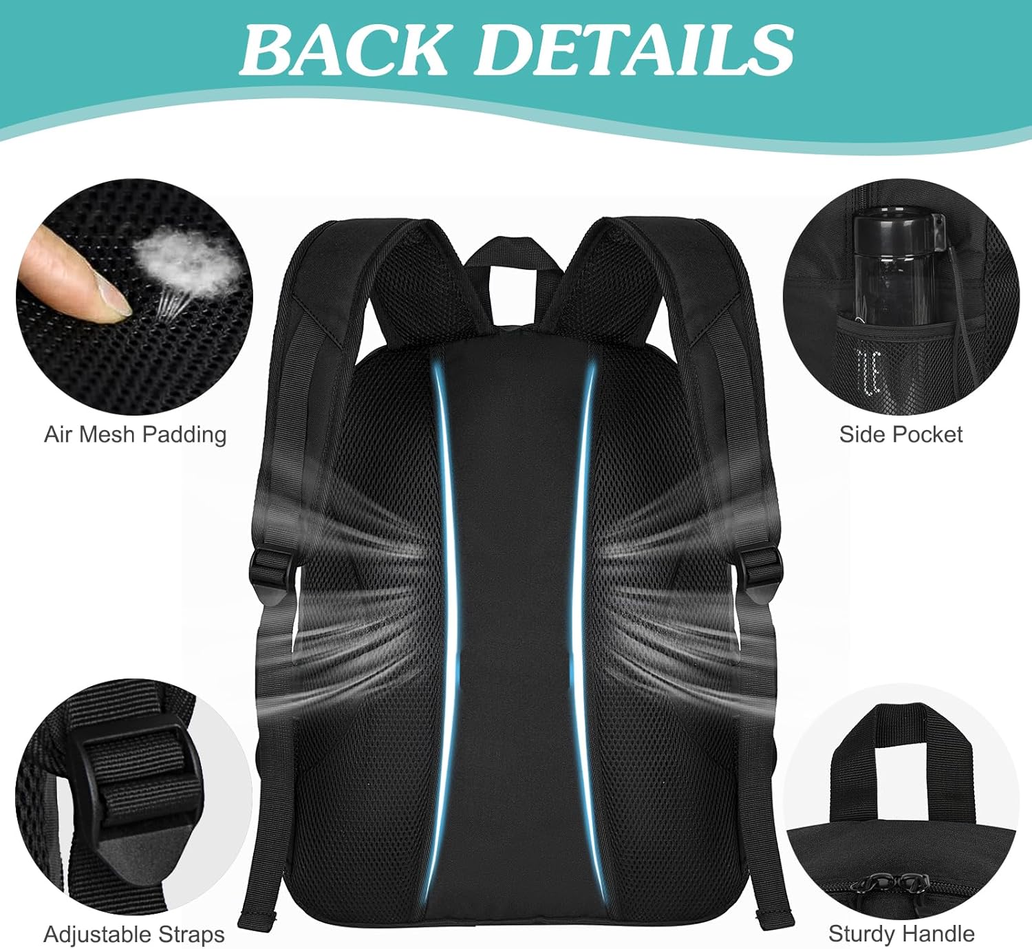 WOLT Soccer Bag Backpack with Shoe Compartments photo 5