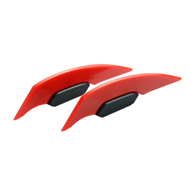 Soumake Motorcycle Winglet Spoiler, Fixed Wing Attachment for Motorbikes & Electric Bikes, Easy-Install, Universal for ATVs