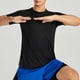 thumbnail image 1 of Ceisia Men's Gradient Printed Casual Elastic Sports Round Neck Activewear Top Gift, 1 of 7