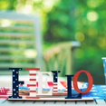 thumbnail image 3 of PENGXIANG American Independence Day Decorations Wooden Letters Creative Ornament, 3 of 6