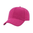 thumbnail image 2 of Corduroy Baseball Cap for Women and Men Adjustable Vintage Low Profile Solid Color Dad Hat Hot Pink One Size, 2 of 3