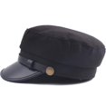 thumbnail image 3 of Gorra unisex Baker Boy con visera Boina de vendedor de periódicos Sombrero militar de cadete KOD, 3 of 4