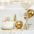 thumbnail image 4 of 80th Birthday Gift for Woman - Hand-Painted Angel Figurine for Mom, Wife, Sister, Friend - 6.3 Inch Memorial Keepsake​​, 4 of 8