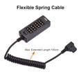 thumbnail image 4 of Enchufe Andoer D-Tap B Tipo Enchufe D-tap macho a 8 puertos D-tap hembra divisor conector de cable de alimentación con interfaz USB de repuesto para cámaras ARRI RED monitores de batería de montaje en Andoer Enchufe, 4 of 6