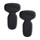 thumbnail image 2 of Almohadillas para talón Yuyangstore 2 piezas de Almohadillas de talón protectores de pie negro, 2 of 8