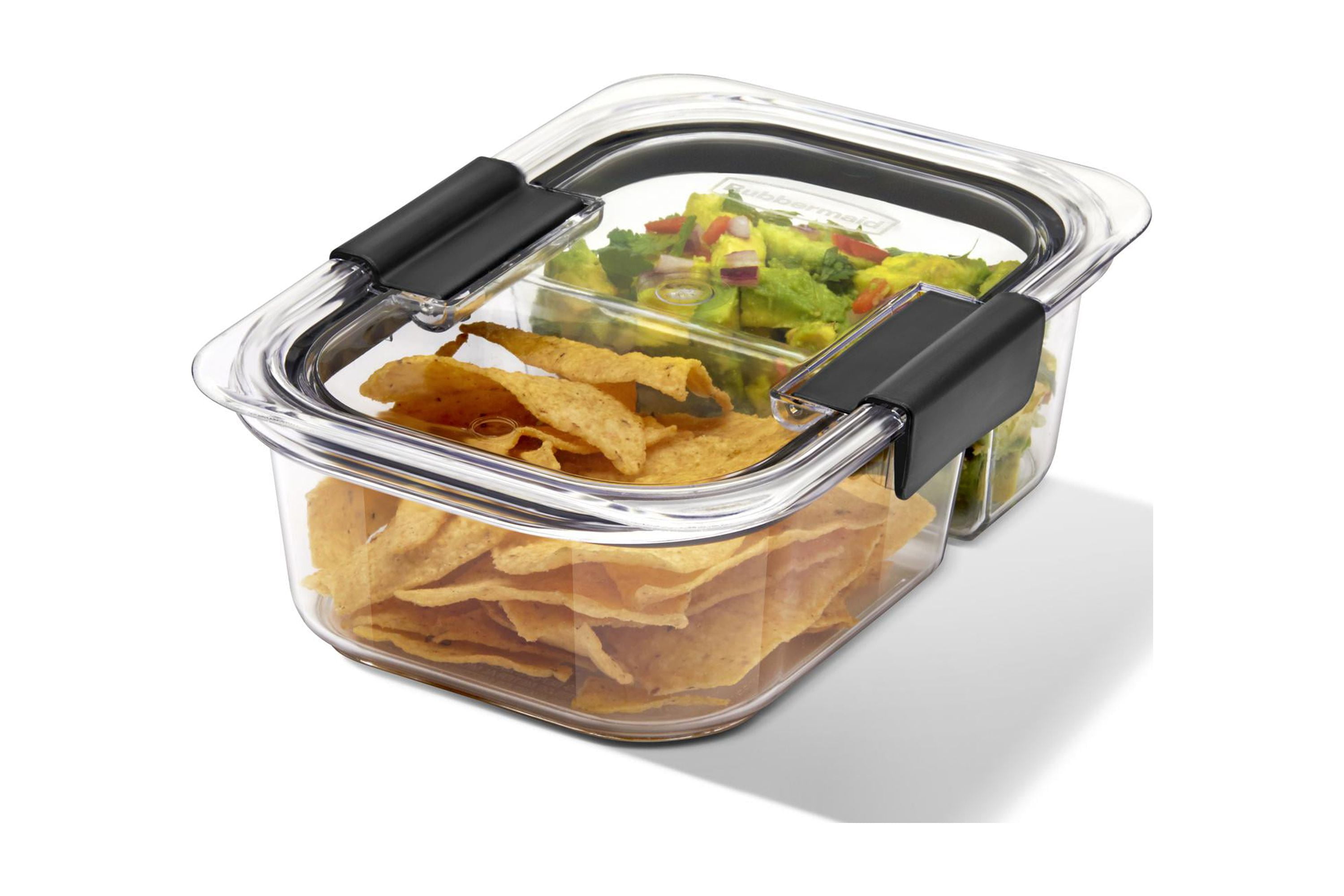 Rubbermaid 5pk 2.85 Cup Brilliance Meal Prep Containers, 2-compartment Food  Storage Containers : Target