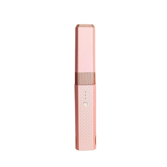 Feltree USB Wireless Hair Straightener Curling Iron Combo Tool, Portable Mini Dual Purpose Heat Styling Comb for Fringe Styling Up to 200℃ Heat Settings