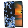 thumbnail image 1 of Compatible with Samsung Galaxy S22+ Plus Phone Case, Blue-Flowers-3 Case Men Women, Flexible Silicone Shockproof Case for Samsung Galaxy S22+ Plus, 1 of 1