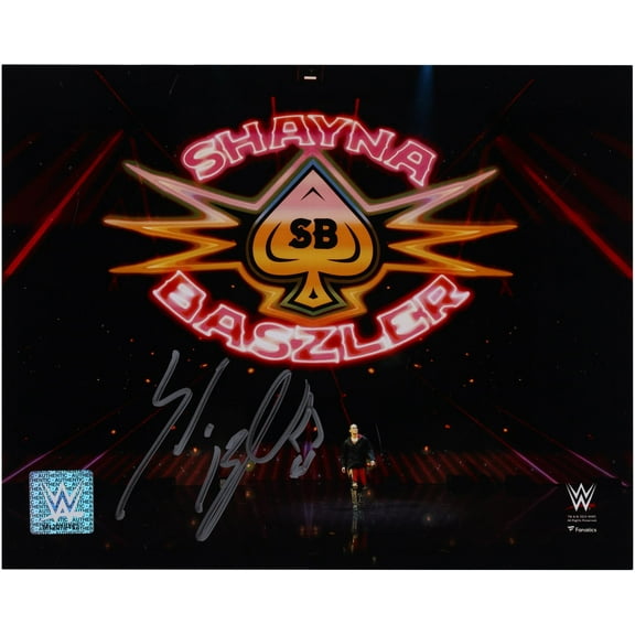 Shayna Baszler WWE Autographed 8" x 10" Entrance Photograph - Fanatics Authentic Certified