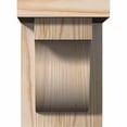 thumbnail image 2 of 5 1/2"W x 8"D x 8"H Del Monte Smooth Corbel w/Backplate, Douglas Fir, 2 of 9