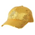 thumbnail image 1 of Mujeres Hombres Glitter Lentejuelas Gorras De Béisbol Snapback Sombreros Ajustables, 1 of 5