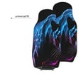 thumbnail image 6 of Vsdgher Futuristic Purple Panther Automotive Seat Covers for Cars Trucks and SUVs – Car Seat Covers for Truck Seat Protectors Set of 2, 6 of 7