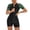 Green, variant on GaThRRgYP Womens Swimsuit One Piece for Summer,Women's One-Piece Short Sleeve Swimsuit Diving Suit Sexy Summer Beach Surfing Zipper Siamese Swimwear
