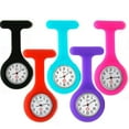 thumbnail image 2 of Silicone Nurse Watch Brooch Fob Pocket Tunic Quartz Movement Watch Watches, 2 of 8
