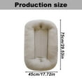 thumbnail image 3 of Clearance! Baby Lounger Pillow for Infants Babies 0 12 Months Lounger for Baby Soft Cotton Breathable Infant Floor Seats & Loungers for Newborn Gifts B, 3 of 6