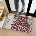 thumbnail image 2 of Bohemian Retro Floral Non-Slip Entryway Door Mat,Boho Indoor Decor Durable Low Plush Door Mat,Washable Welcome Rug for Patio Hallway Home Decor 16x24 Inches, 2 of 7