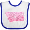 thumbnail image 3 of Inktastic Montana Silhouette Mandala Boys or Girls Baby Bib, 3 of 4