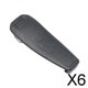 thumbnail image 1 of 5xRadio Clip para cinturón soporte de transporte accesorio de fácil instalación soporte para Radio portátil Clip para cinturón Walkie para Ic-f4002 Ic-t70E Ic-f4003 6 piezas, 1 of 8