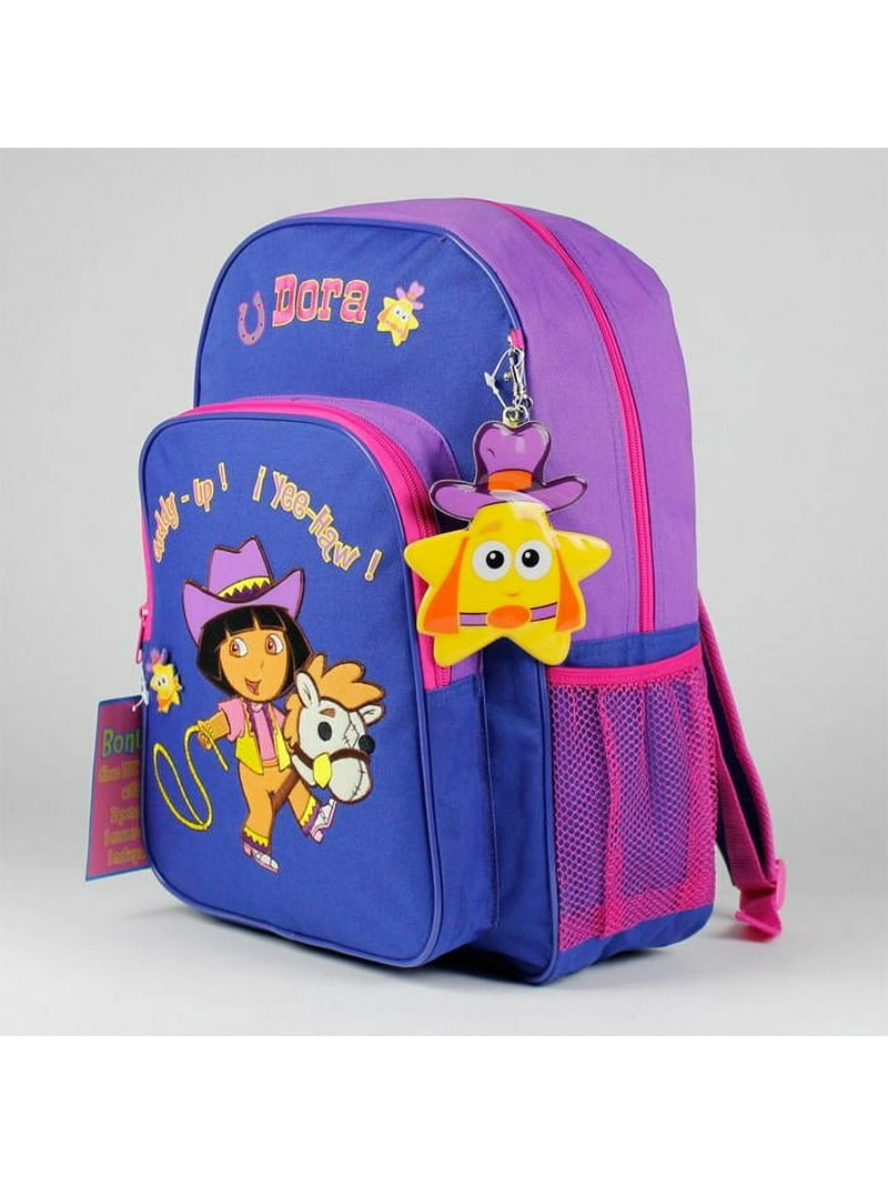 Dora Giddy Up! Large Backpack (16 Inch) - Walmart.com
