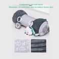 thumbnail image 6 of Nieyigj Inflatable Tummy Time Roller Toy Soft Educational Infant Crawling Mat for Motor Skill Development Multi-Sensory Baby Playmat Accessory for Newborns and Toddlers, 9.4 in / 24 cm, 6 of 9