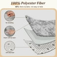 thumbnail image 5 of Qunler 5' x 8' Rug for Living Room, Large Washable Shag Rug, Indoor Modern Tie-dye Area Rugs for Bedroom, Rectangle Fluffy Home Carpets, Gray, 5 of 13