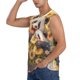 thumbnail image 3 of Fotbe Cute Panda Sunflower Men's Camiseta sin Mangas Estampada para Hombres, Playera Casual para Gimnasio, Entrenamiento, Playa-Medium, 3 of 7