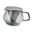 thumbnail image 4 of veasfak Coffee Pot Ergonomic with Filter Coffee Maker for Office Kitchen Coffee Shop 500ml, 4 of 9