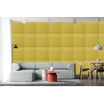 thumbnail image 2 of Dundee Deco 3D Wall Panels - Peel and Stick Wall Sticker, Traditional Faux Brick Yellow Self Adhesive Foam Wall Paneling for Interior Wall Decor, Pack of 5, Covers 28.75 sq. ft., 2 of 5