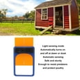 thumbnail image 4 of Automatic Chicken Coop Door with Solar Powered Light Sensor Battery Powered Chicken Coop Opener Protects, 4 of 7