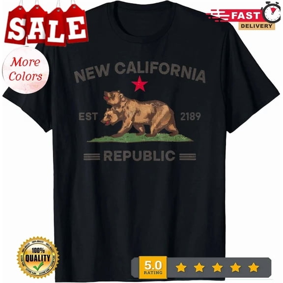 Hot Trending Tee With New California Republic Ncr T-Shirt