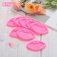 thumbnail image 3 of Uxcell 8 Pcs Moldes de Silicona de Resina de Rugby Kit de Llaveros, Rosa, 3 of 6