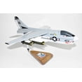 thumbnail image 1 of VA-72 Bluehawks 1982 USS America A-7E Corsair II Model, LTV, 1/31 Mahogany Scale Model, Navy, 1 of 8