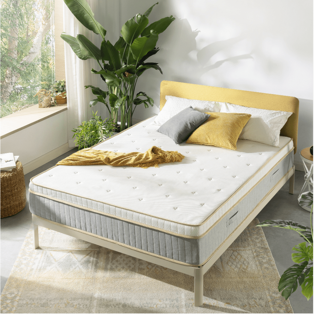 Lagom 12" Green Tea Infused Hybrid Memory Foam Mattress, Twin Walmart