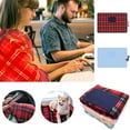 thumbnail image 3 of Soft USB Heated Blanket Washable Portable Travel Office Warm Blanket Comfortable Winter Heating Throw, 3 of 5