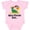 AD-Pink, variant on Inktastic Boca Raton Florida Girls Baby Bodysuit